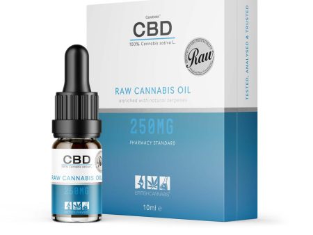 Canabidol CBD Oil Dropper (RAW) 250mg 10ml Online