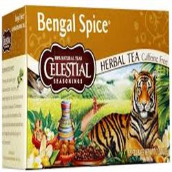 Celestial Seasonings Bengal Spices Tea 20 Bags Hot on Sale