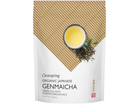 Clearspring Organic Genmaicha Japanese Green Tea with Roasted Rice 90g Discount