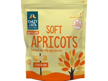 Crazy Jack Organic Soft Dried Apricots Ready to Eat 200g Fashion