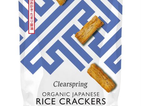 Clearspring Organic Rice Cracker Tamari 50g Hot on Sale