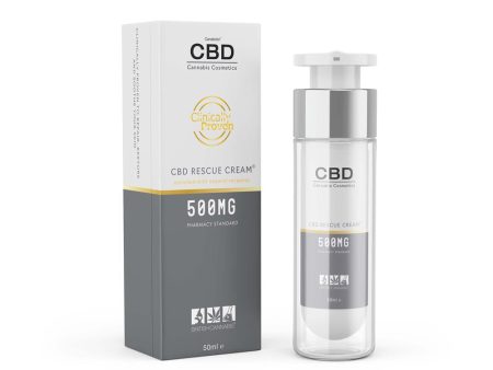 Canabidol CBD Rescue Cream 500mg 50ml Discount