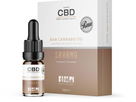 Canabidol CBD Oil Dropper (RAW) 1000mg 10ml For Discount