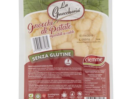 Ciemme Gluten Free and Vegan Gnocchi 250g Discount