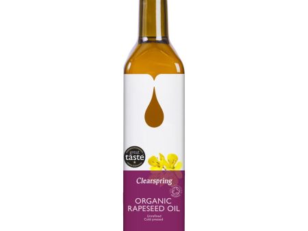 Clearspring Organic Rapeseed Oil 500ml Online now