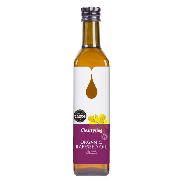 Clearspring Organic Rapeseed Oil 500ml Online now