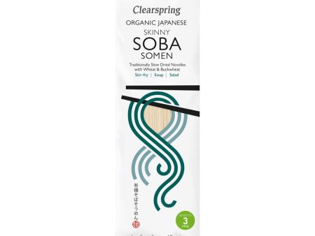 Clearspring Organic Japanese Skinny Soba Somen Noodles 200g Cheap