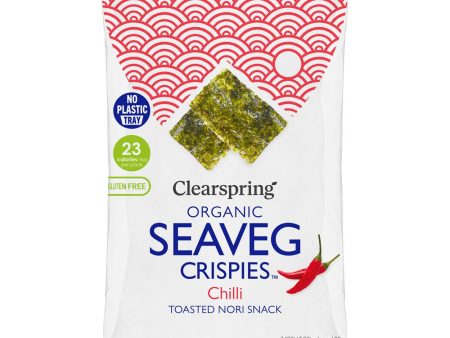 Clearspring Organic Seaveg Crispies Chilli 4g (TRAYLESS) Discount