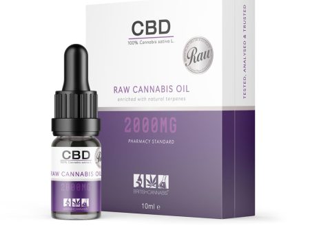 Canabidol RAW CBD Oil 2000mg 10ml Fashion