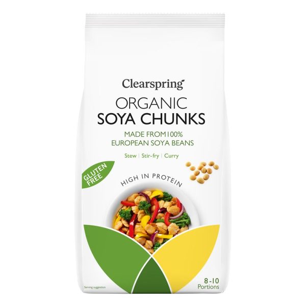 Clearspring Organic Soya Chunks 200g on Sale