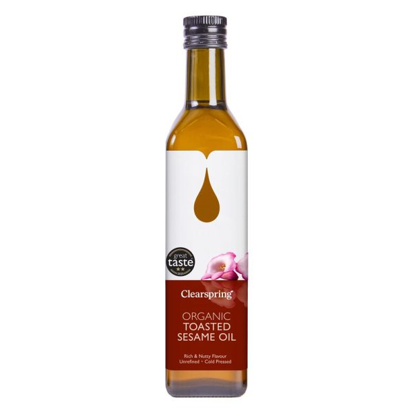 Clearspring Toasted Sesame Oil 500ml Hot on Sale