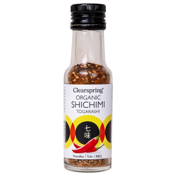 Clearspring Organic Shichimi Togarashi - Japanese-style 7 spice blend Fashion