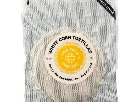 Cool Chile Ambient White Corn Tortillas 13 Wraps 300g on Sale