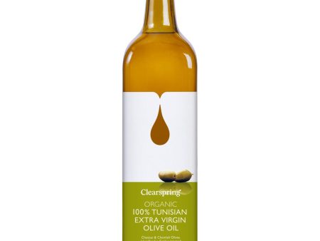 Clearspring Tunisian Extra Virgin Olive Oil Organic 1L Sale