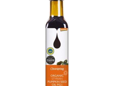 Clearspring Organic Toasted Pumpkin Seed Oil 250ml For Sale