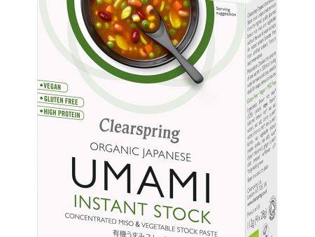 Clearspring Organic Japanese Umami Instant Stock 4 x 28g Online