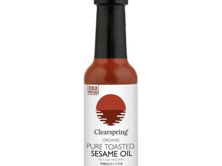 Clearspring Organic Pure Toasted Sesame Oil 150ml Fashion