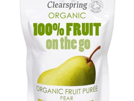 Clearspring Organic 100% Fruit on the Go - Pear 120g on Sale