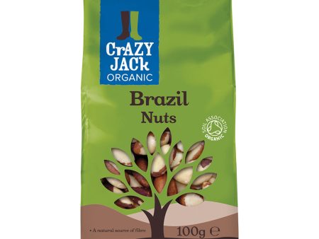 Crazy Jack Organic Brazil Nuts100g Fashion