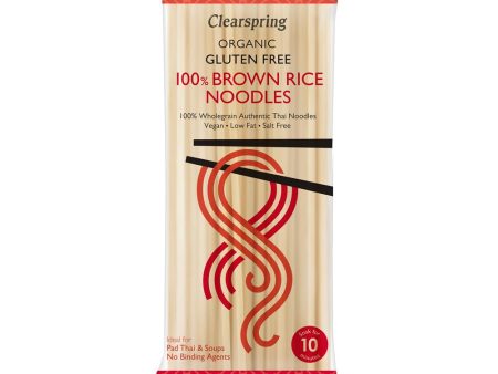 Clearspring Org Gluten Free Br Rice Noodle 200g Hot on Sale