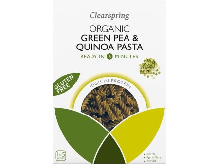 Clearspring Org GF Green Pea & Quinoa Pasta 250g Online