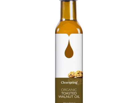 Clearspring Organic Toasted Walnut Oil 250ml Supply