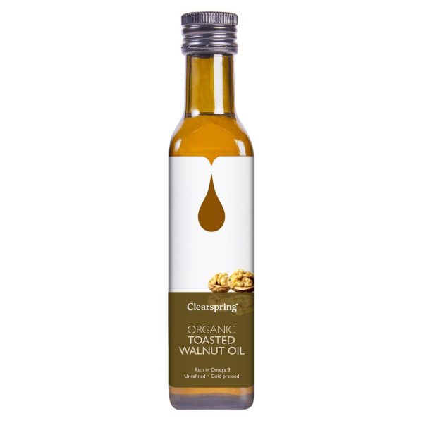 Clearspring Organic Toasted Walnut Oil 250ml Supply