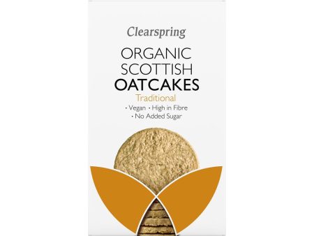 Clearspring Organic Scottish Oatcakes - Traditional 200g on Sale