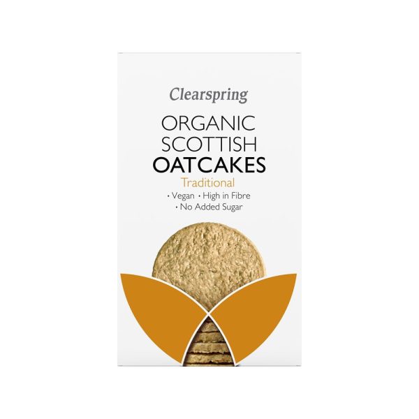 Clearspring Organic Scottish Oatcakes - Traditional 200g on Sale