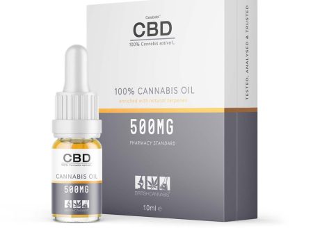 Canabidol CBD Oil Dropper 500mg 10ml Fashion